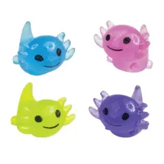 Geddes Axolotl Eraser Pencil Toppers - 24 per tub