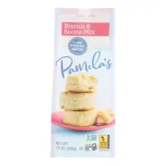 Pamela's Biscuit and Scone Mix - Case of 6/13 oz