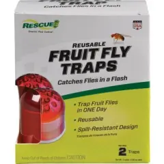 RESCUE Fruit Fly Trap Attractant(2 Pack)