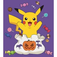 Women's Pokemon Halloween Pikachu Bag of Candy Racerback Tank Top
