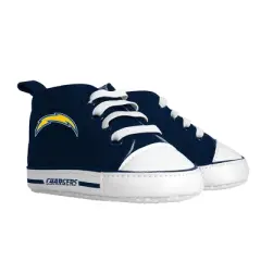 Baby Fanatic 2 Piece Bid and Shoes - NFL Los Angeles Chargers - White Unisex Infant Apparel