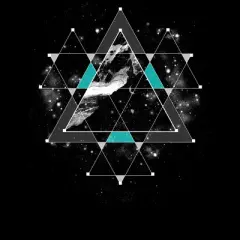 Junior's Design By Humans Time & Space By Expo T-Shirt