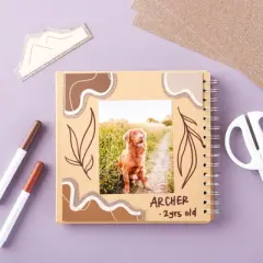 Bright Creations 24 Sheets Rose Gold Glitter Cardstock Paper for Scrapbooking, Wedding Invitations, Cake Toppers, 280gsm, 8.5 x 11 In