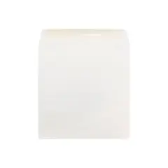 JAM Paper 10 x 10 Large Square Invitation Envelopes White 3992319