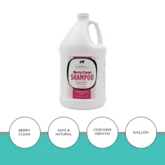 Groomer Essentials Berry Clean Dog Shampoo Gallon