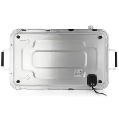 MegaChef 3-in-1 Electric Chaffing Buffet Server and Warming Tray with Triple 2.63 Quart Trays and 8.