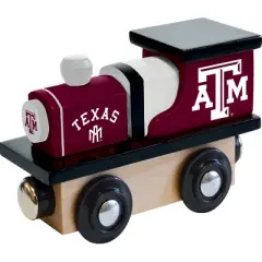 MasterPieces Officially Licensed NCAA Texas A&M Aggies Wooden Toy Train Engine For Kids