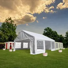 20x20 Feet Heavy Duty Parties Shelter Canopy,Tent With 2 Storgae Carry Bags For Outdoor Wedding,Parties And Events Shelter Tent-Coolbibila