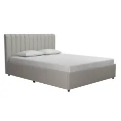 Brittany Upholstered Bed with Storage Drawers - Novogratz