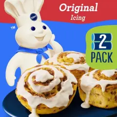 Pillsbury Cinnamon Rolls with Icing - 2pk/12.4oz Cans