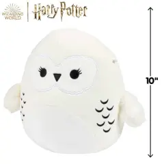 Squishmallows Original Harry Potter 10-Inch Hedwig Plush - Medium-Sized Ultrasoft Official Jazwares Plush - for Kids, Girls & Boys