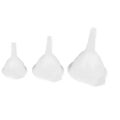 Fox Run 5299 Plastic Funnel Set, 4 Oz., White