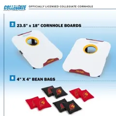 NCAA USC Trojans All-Weather Travel Cornhole Set