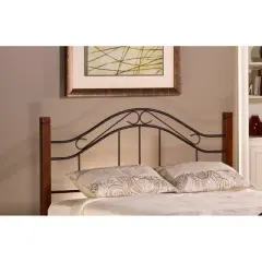 Matson Headboard with Metal Frame - Hillsdale Furniture