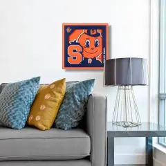 NCAA Syracuse Orange 3D Logo Series Wall Art - 12"x12"