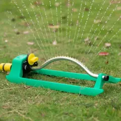 Gardenised Oscillating Water Sprinkler With 18 Nozzle Jets