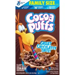 General Mills Family Size Cocoa Puffs Cereal