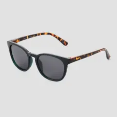 Women's Square Key Hole Sunglasses - Universal Thread&trade; Black