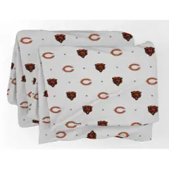 NFL Chicago Bears Small X Twin Sheet Set - 3pc