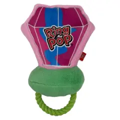 Bazooka Ring Pop Dog Plush Toy
