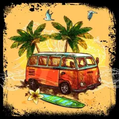 Women's Design By Humans This Is My Summer Mood By devicon69studio Racerback Tank Top