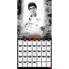 Trends International Inc. 2023-24 Wall Calendar 12"x12" Scarface