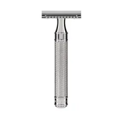 M&Uuml;HLE Traditional Large Chrome Safety Razor - Closed Comb