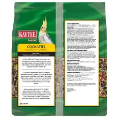 Kaytee Forti Diet Cockatiel Bird and Wildlife Food - 3lbs