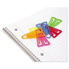 Baumgartens Plastiklips Paper Clips Small Assorted Colors 1 000/Box LP0200