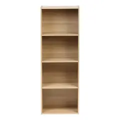 IRIS USA 4-Tier Small Spaces Wood Shelf