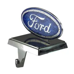 Northlight Officially Licenced Ford Logo Christmas Stocking Holder - Blue/Silver