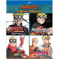Naruto: 4-Movie Collection (Blu-ray)