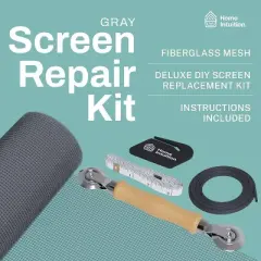 Home Intuition - Windows and Screen Door Replacement Repair Kit with Tool Set for Easy Installation