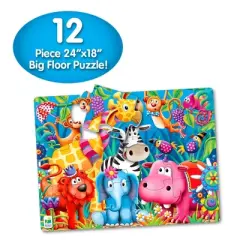 The Learning Journey My First Big Floor Puzzle Jungle Friends (12 pieces)