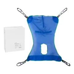 McKesson Full Body Commode Sling 53 x 42 Inch Mesh