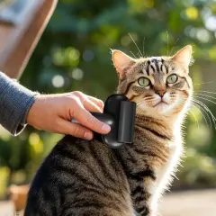 BABYYER Dog Undercoat Rake - 150g Lightweight Pet Grooming Tool Dematting Comb | Portable Tool And Dematting Comb | Shedding Brush