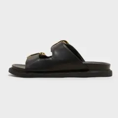 Women's Collin Double Buckle Footbed Sandals - Universal Thread&trade;