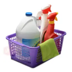 YBM HOME Plastic Perforated Storage Basket Bin Office Drawer, Shelf Desktop CountertopTray Organizer 32-1184