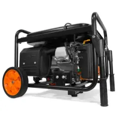 WEN GN6000 6000W RV-Ready Portable Generator with Wheel Kit