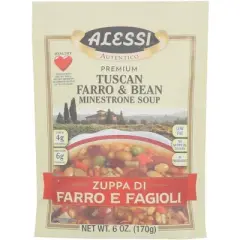 Alessi Tuscan Farro and Bean Soup Mix - 6 pack, 6 oz