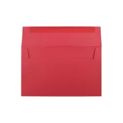 JAM Paper A10 Colored Invitation Envelopes 6 x 9.5 Red Recycled 25/Pack (96078)