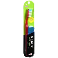 REACH Crystal Clean Firm Adult Toothbrush