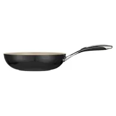Tramontina Gourmet Ceramica Deluxe 11" Stir Fry Wok - Black