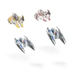 Star Wars Micro Galaxy Squadron Battle of Coruscant Battle Pack Vehicles with Mini Figures Set - 12pc (Target Exclusive)