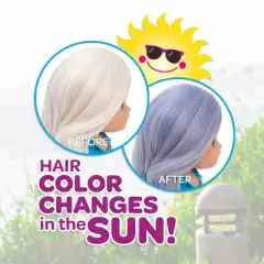 Adora Fairy Garden Friends - 6 inch Interactive Doll with Magical Hair - Bluebell