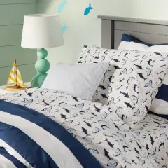 Shark Microfiber Kids' Sheet Set - Pillowfort&trade;