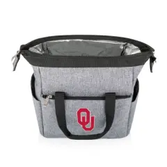 NCAA Oklahoma Sooners On The Go Lunch Cooler - Gray