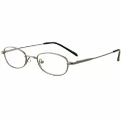 Calabria Metal Flex NN in Black Designer Reading Glasses X-SMALL 42 mm Kids