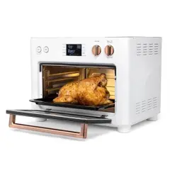 CAFE Couture 24qt Oven with Air Fry - Matte White: GE Appliances Toaster Oven, Countertop, Includes Accessories