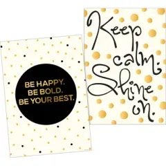 Set of 6 Be Happy Be Bold Motivational Art Prints & Posters - Barker Creek: Educational Posters, Teacher Supplies, All Ages